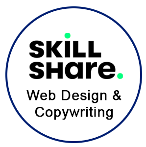 Web design and copywriting certification via SkillShare